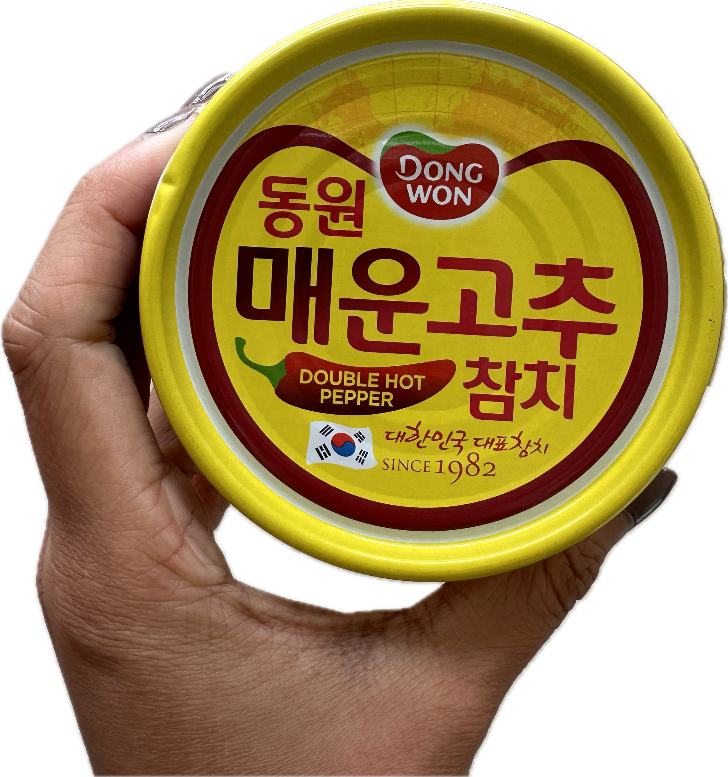 Dong Won Double Hot Pepper Canned Tuna